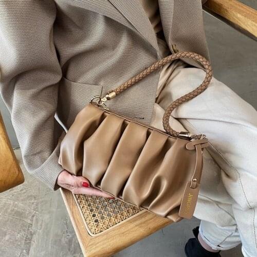 SANKAKU Women's Clutches With Handle