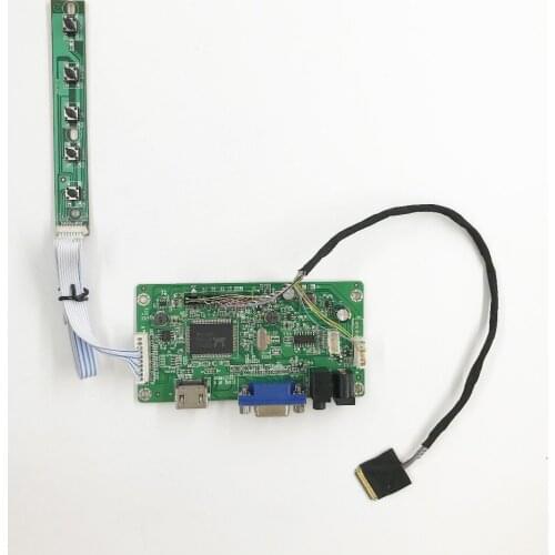 VGA Audio EDP Lcd controller board kit with HDMI-compatible for 14 inch FHD 1920X1080 B140HAN01edp lcd panel .1