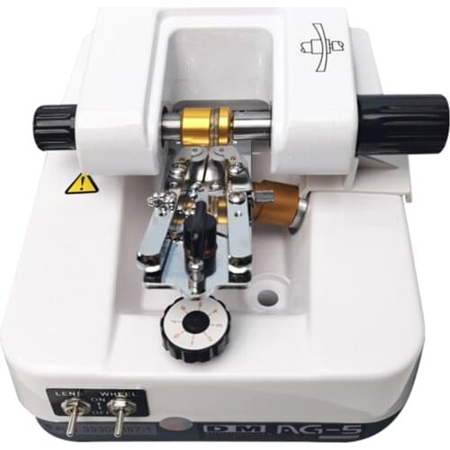 High quality optical instruments stainless steel optical auto lens groover machine