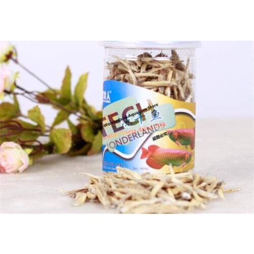 Freeze Dried Fish Aquarium Rajah Cichlasoma Horn Blood parrot cichlid Red Gold Arowana Food Ornamental Lohan Turtle Reptile Feed