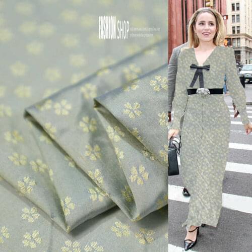 1 Meter Cochineal Color Changes Jacquard Texture 100% Silk 15.5/144