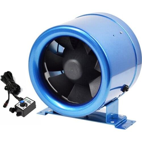 Household Exhaust Fan Ventilator Kitchen Fume Extractor Variable Frequency Duct Fan Toilet Powerful Silent Ventilator