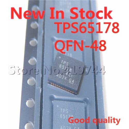 2PCS/LOT TPS65178RSLR TPS65178 SMD QFN-48 power management chip IC NEW In Stock
