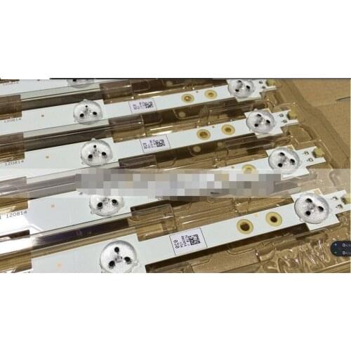 2pcs x Original 39 inch LED Strips w/ Optical Lens Fliter Large Size TV Panel Backlight Lamps SW3228 Length 42cm Free Shipping