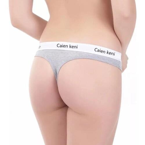 2020 Sexy Sport Thong Women Underwear briefs female Bikini G-string Thong Girls intimates Exotic T-back female lingerie panties