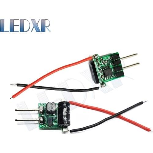 5 pcs Led drive LED constant current drive ACDC12V MR16 1×3W built-in power supply, spotlight bulb lamp low voltage power supply
