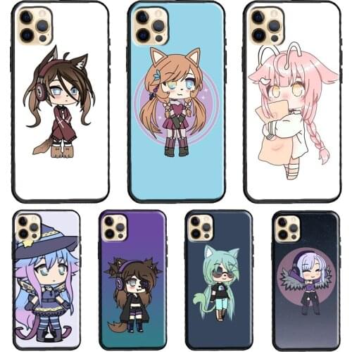 Gacha Life Silicone Case For iPhone XR X XS MAX SE 2020 6S 7 8 Plus 12 Mini 11 Pro Max Shell Cover