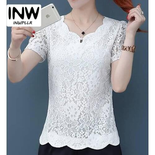 INWPLLR Gray Blouses China