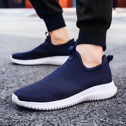 Big Size Summer Lightweight Mens Running Shoes Women Sneakers Sport Man Brand Mens Sports Cheap Blue Athletic Footwear B-592
