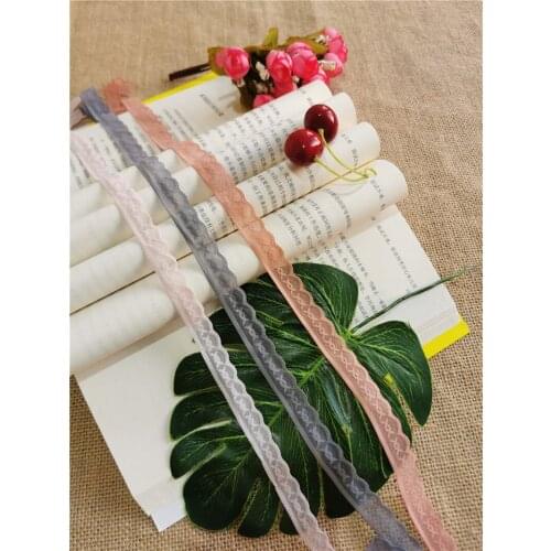 LS1076 1.5cm High quality elastic color lace lace lace lace lace trim DIY craft material gift wrapping lace