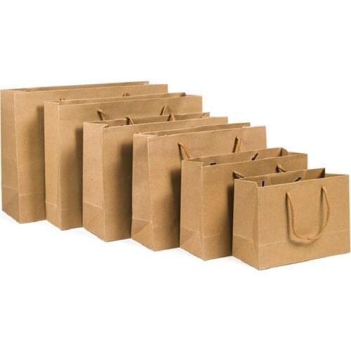 Wholesale 1000pcs/lot Kraft paper bag garment bag custom gift bag custom shopping paper bags customized logo/clothes/jewelry/ADV