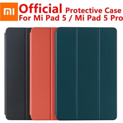 Original Xiaomi MiPad 5 Pro / Pad5 Smart Case MI PAD 5 Ultra thin tablet leather flip Shell Cover,Strong Magnetic Adsorption