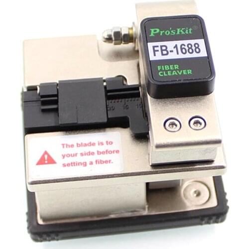 Pros'kit FB-1688 Fiber Optic Cleaver 48000 times Proskit High Precision Fiber Cleaver FB-1688 FTTH fiber cold crimping tool