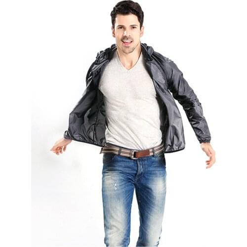 Cycling Long-Sleeved Waterproof Sunscreen Riding Suit Bike Breathable Sun Jacket Male Light and Thin