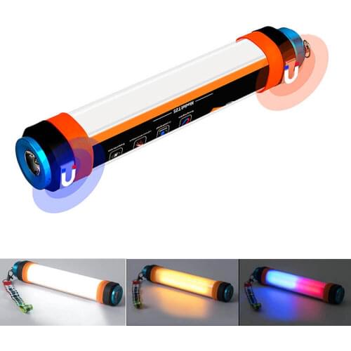 24cm 9in 3W Waterproof Mosquito Tent Light Magnetic Portable Lantern Camping Light Flashlight Rechargeable Hiking Travel lamp