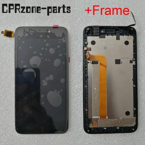 5.0" Black + Frame For TP-LINK Neffos Y5S TP804A TP804C LCD Display with Touch Screen Digitizer Sensor Panel Assembly