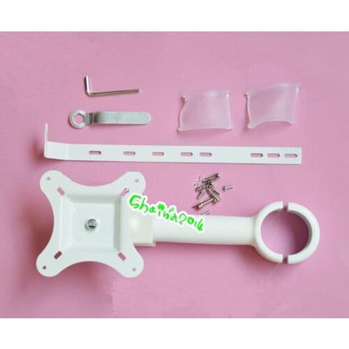 1Set Dental Unit LCD Intraoral Camera Holder Post Mounted Monitor Arm holder dental frame Dental chair post 45mm