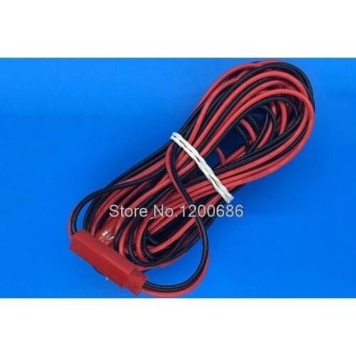 1M 22AWG Manufacturers supply RED SYP DuPont 2.54 male and female 2. JST red DuPont terminal 2P battery cable wire harness
