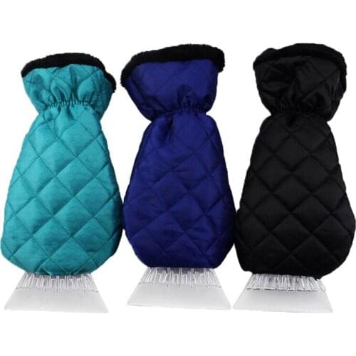 1pcs car scraper winter window car car durable gloves waterproof snow removal shovel deicing shovel car warm gloves snow shovel