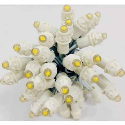 1000pcs/lot led string 9mm Single Color Pixel LED Module Light DC 12V input IP68 waterproof LED Pixel Light wholesale