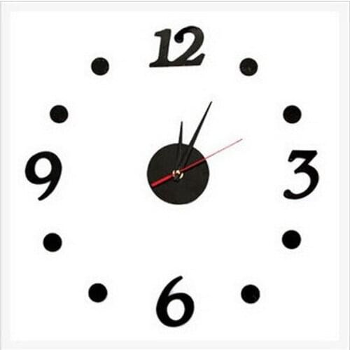 2019 top hot sale living room living quartz separates needle 3d wall clock diy clocks watch digital funny gift