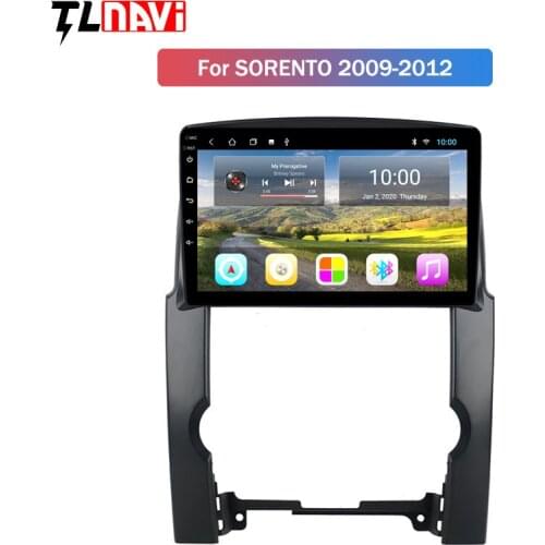 2G RAM 10 inch HD Full touch Screen Android 10 Quad-core Car GPS Navigation Radio For 2009 2010 2011 2012 KIA Sorento