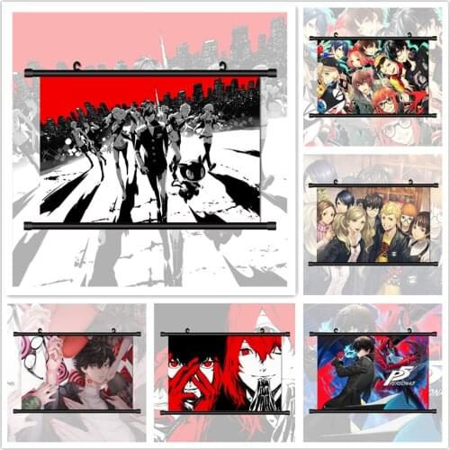 WTQ Persona 5 Joker Ryuji Takamaki Anime Manga HD Canvas Painting Anime Poster Wall Decor Poster Wall Art Picture Home Decor
