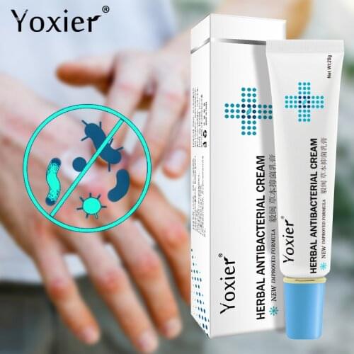 20G Herbal Antibacterial Cream Psoriasis Cream Anti-Itch Relief Eczema Skin Rash Urticaria Desquamation Treatment