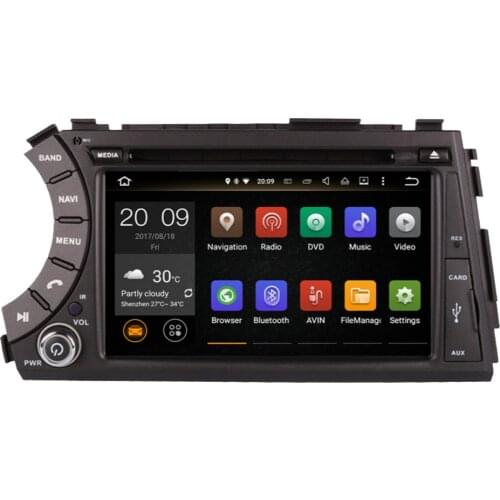 Android 9.0 DVD Multimedia Player Octa Core Car GPS Navigation with BT For SsangYong Kyron/Actyon/Actyon/Tradie/Korando2005-2019
