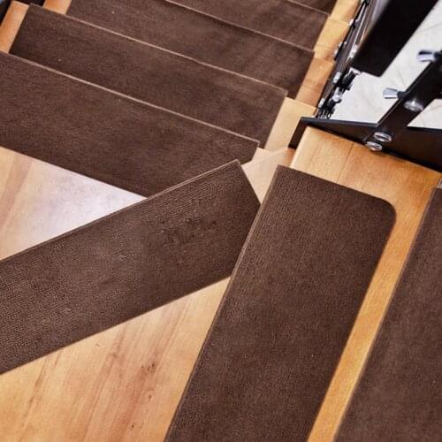Household Stair Pads Self-adhesive Anti-slip Rugs Carpet Mat Sticky Bottom Repeatedly-use Pads ​Home Decoration
