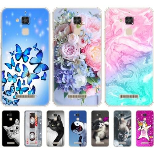 Case for ASUS Zenfone 3 MAX ZC520TL Case Cover 5.2" Back on FOR Zenfone 3 MAX ZC520TL Soft TPU Silicon Case Phone Fundas bumper