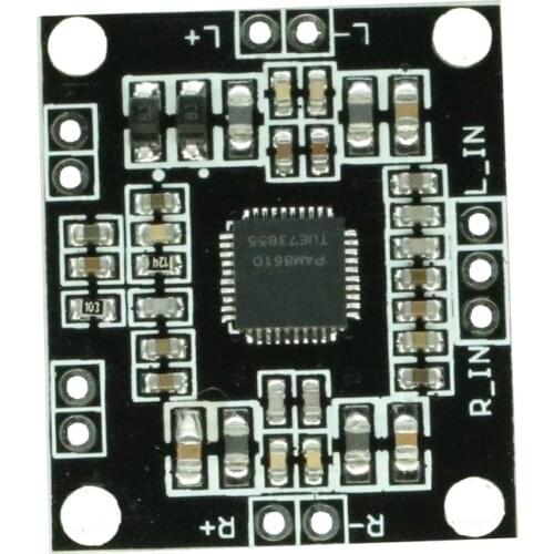 PAM8610 2*15W Dual channel Stereo Class D Amplifier Board 12V