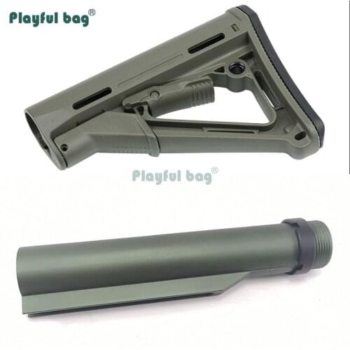 Playful bag OD color CTR brace Decorative gel ball blaster accessories Nylon rear support CS sport toy equipment Jinming 8 AKA04