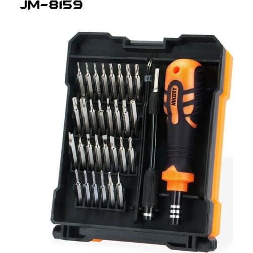 JAKEMY JM-8159 JM-8160 Portable DIY Hand Tool Screwdriver Set for IPhone Cell Phone Computer Eyeglasses Game Pad Repair