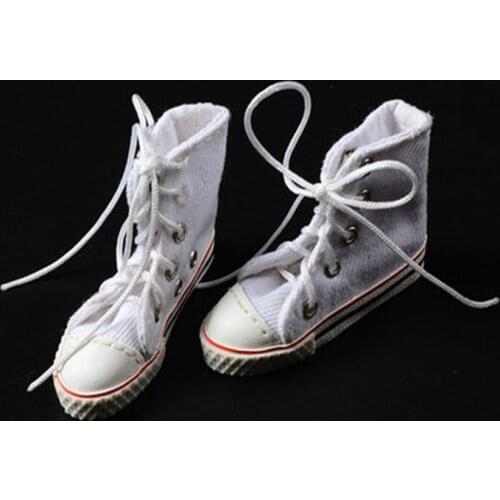 1/6 scale Female girl casual shoes Plastic Doll Canvas Sneakers Accessories Shoes used for 12" Action Doll gifts display Toys
