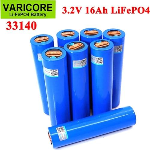 VariCore 33140 3.2v 15Ah lifepo4 3.2V Cells for diy 12v 24V 36V 48V 20AH 30AH ebike e-scooter power tools Battery pack