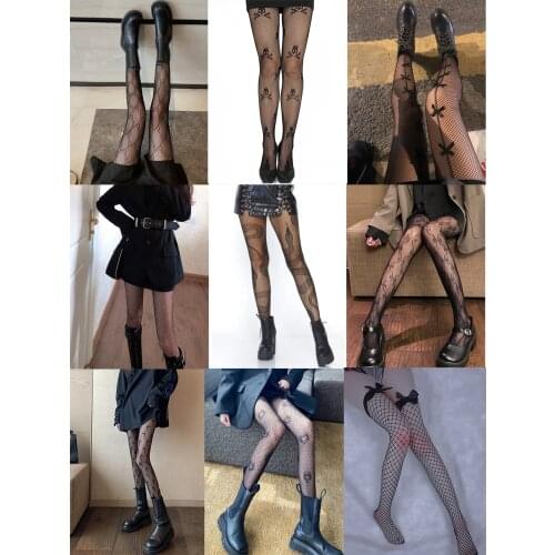 Fashion sexy fishnet stockings, black pantyhose, white fishnet stockings, snake fishnet stockings, butterfly fishnet stockings