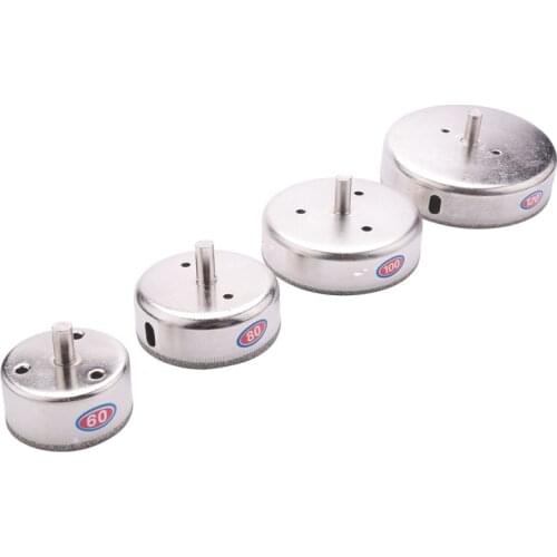 4Pcs 60/80/100/120 Mm Diamond Hole Saw Tile Set Drill Bit For Ceramic Glass Tile Cutting Porcelain Marble Drill Bit