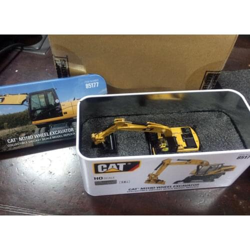 New BOX - DM DieCast Masters - Cat M318D Wheel Excavator - HO Scale - #85177
