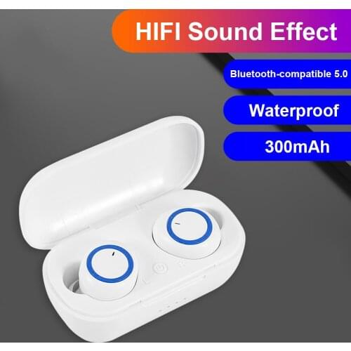 NEW Y50 TWS Earphone Bluetooth Wireless Headphone Stereo Earphones 5.0 Wireless Headphone With Microphone For All Smart Phones