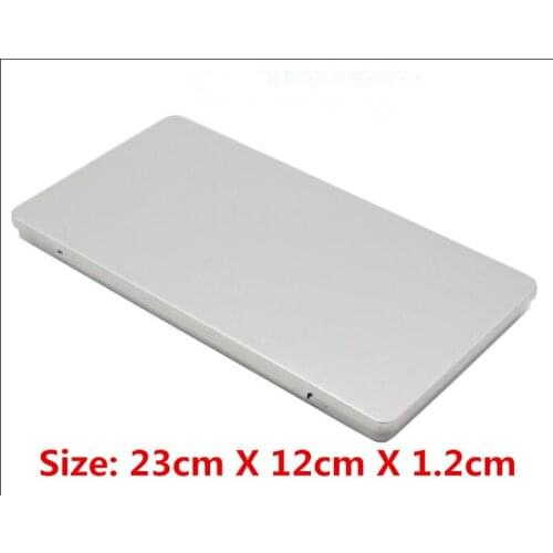 New Tinplate Frosted Tin Box Right Angle Envelope Tin Box Makeup Eye Shadow Magnet Empty Disk Box