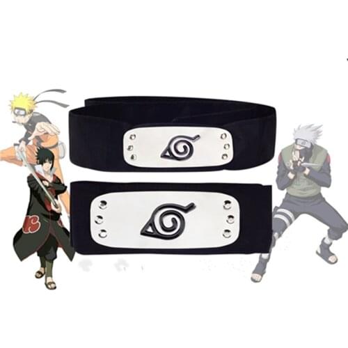 Anime Decor Headband That Protects The Forehead Cosplay Accessories Itachi Sasuke Kakashi Akatsuki 18 Style Full Set Adult Kid