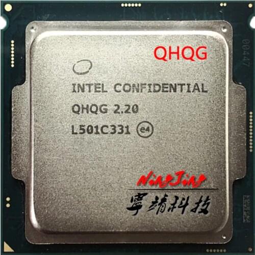 Intel core i7 es QHQG 2.2 GHz Quad-Core Eight-Thread CPU Processor L2=1M L3=8M 6700K 6400T LGA 1151