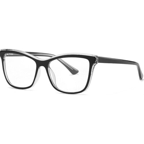 Luxury Retro Cat Eye Optical Glasses Frame Women Design Acetate Myopia Eyeglasses Frame Ladies Prescription Spectacles