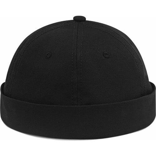 Big Size Men Docker Cap Skullcap Large Sailor Cap Beanie Hats Lady Beret Brimless Hat Skullcap Bonnet Dad Caps 56-61cm 61-68cm
