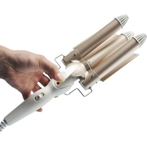 3 Barrels Hair Curling Iron Automatic Perm Splint Ceramic Hair Curler Hair Waver Curlers Rollers Styling Tools Hair Styler Wand