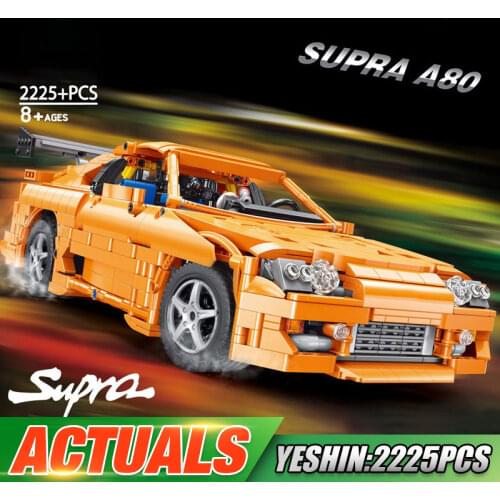 Yeshin J40 High-Tech Car Model The 1:12 TOYOTA J40 APP RC Motorized SUC Car Building Blocks Assembly Car Bricks Toys Kids Gift