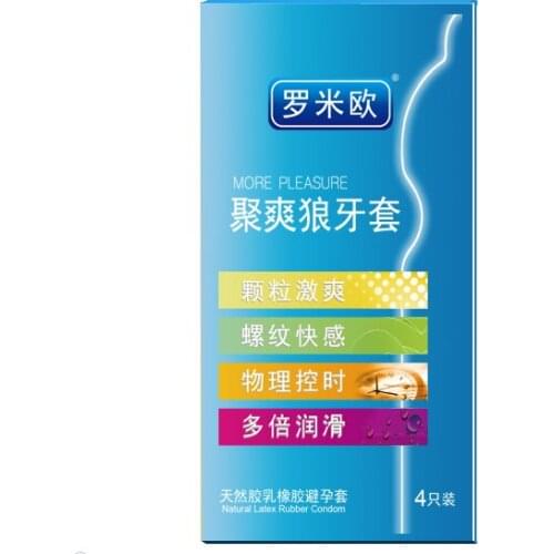 Delay Physical Condom Penis Sleeve Male Enlargement Men Delay Condom Condoms For Men 4PCS