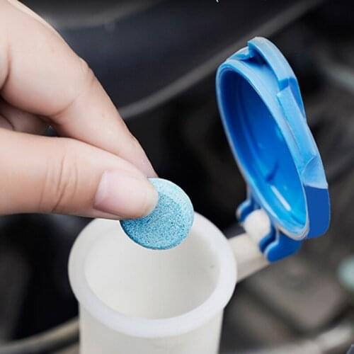 6Pcs Car Solid Cleaner Effervescent Tablets Spray Cleaner for Porsche 911 918/Cayenne/Macan/Macan S/Panamera/Cayman/Carrera/Boxs