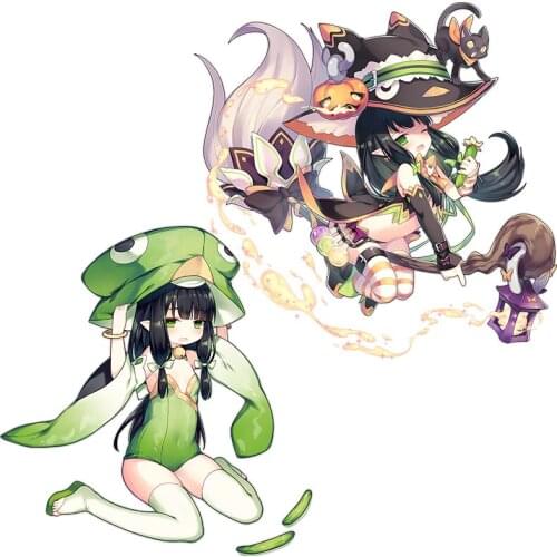 Three Ratels CA58 Ark Order Game anime stickers for car hood motor laptop room decoration Waterproof Decal Vinyl auto Wrap